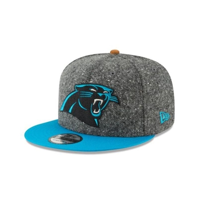 Sapca New Era Carolina Panthers NFL Suede On Tweed 9FIFTY Strapback - Gri